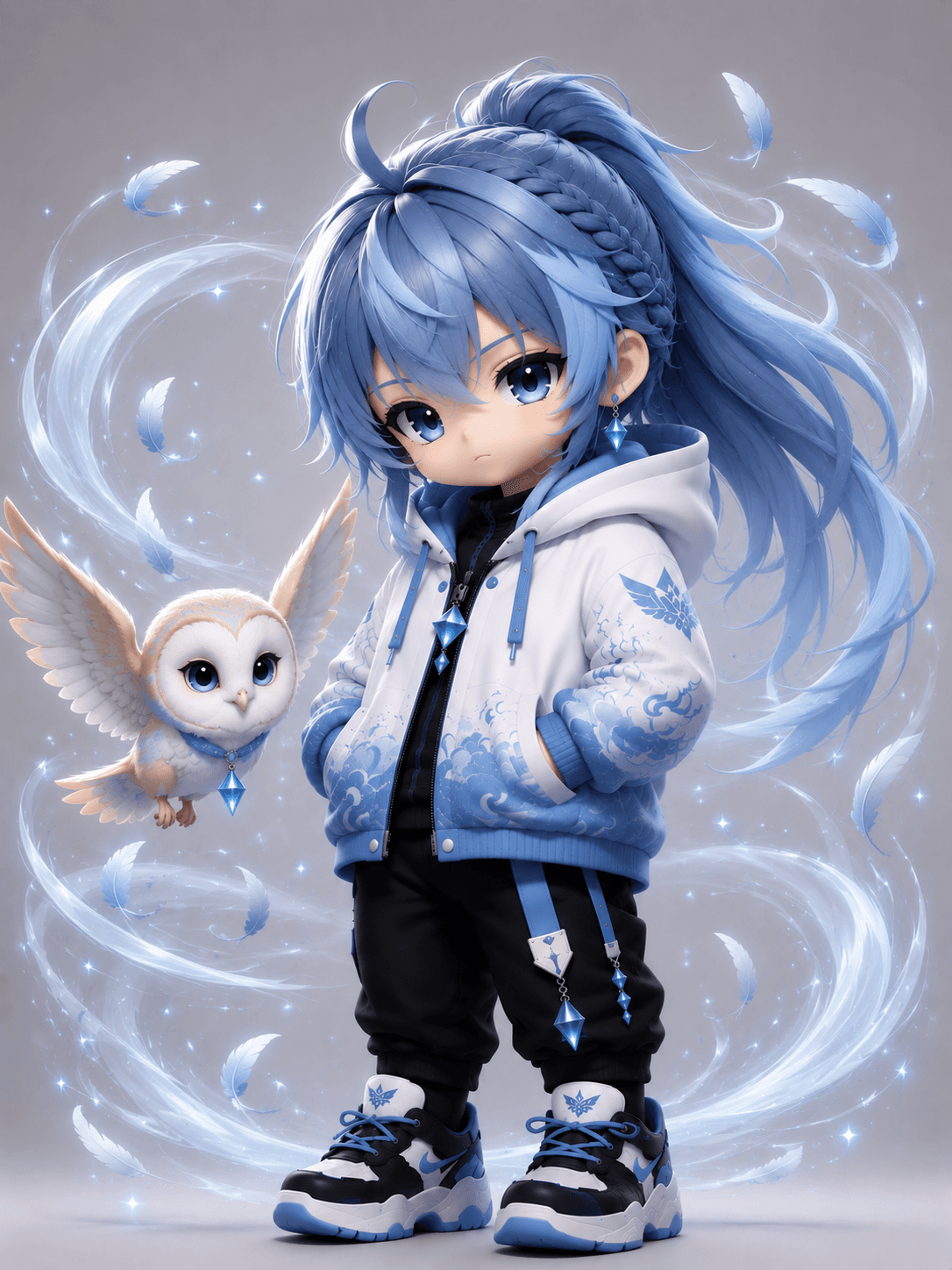 Elyra and Skye