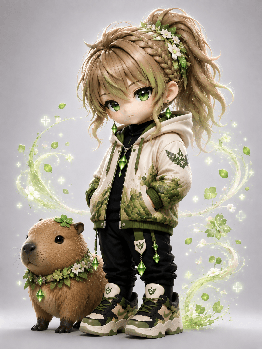Amara and Clover